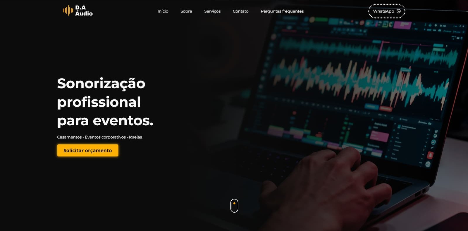 Demonstração do projeto The News Clone